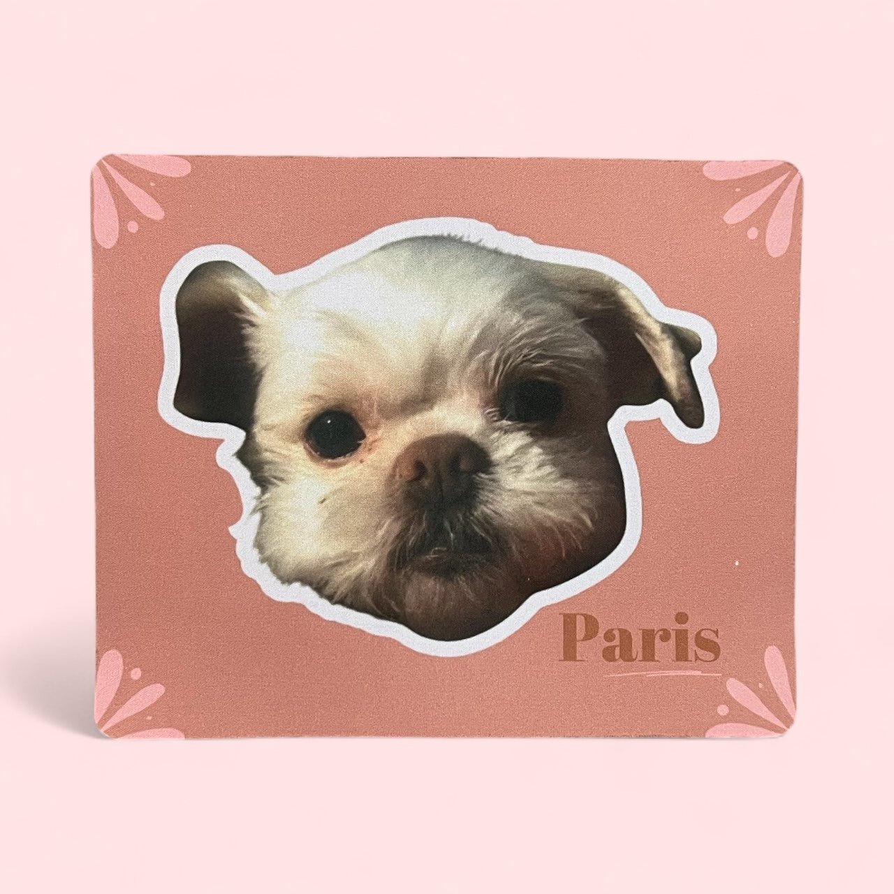 Alfombrilla para ratón personalizada | mascota y nombre - Caramel regalos