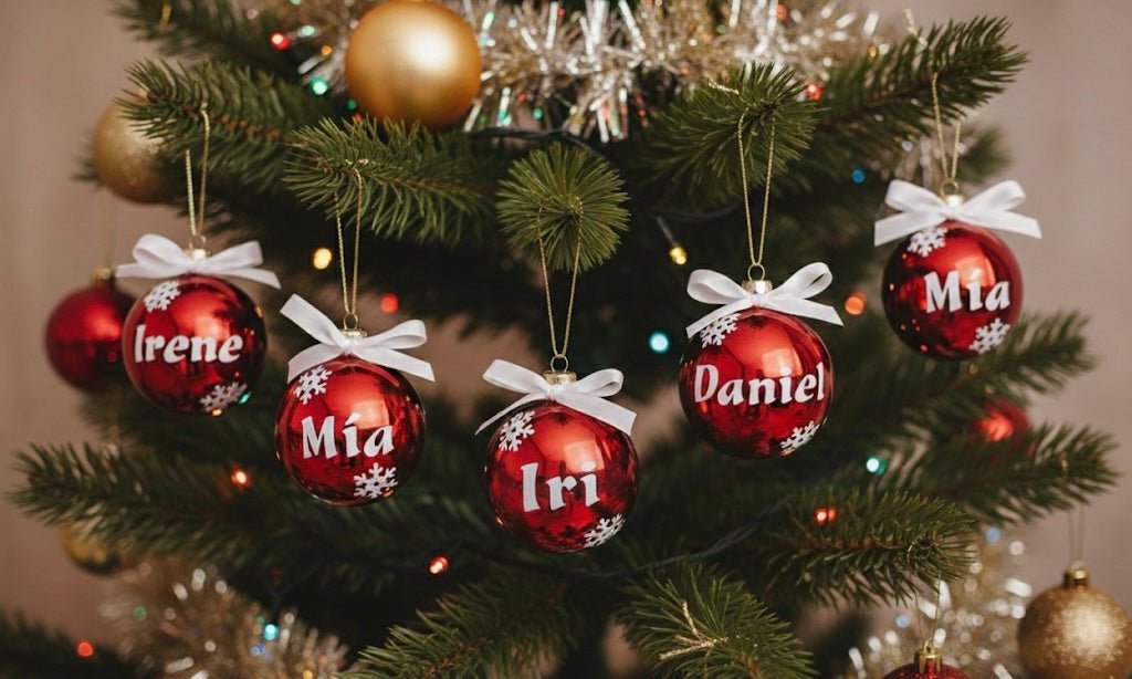 Bolas navidad personalizadas | Nombre - Caramel regalos