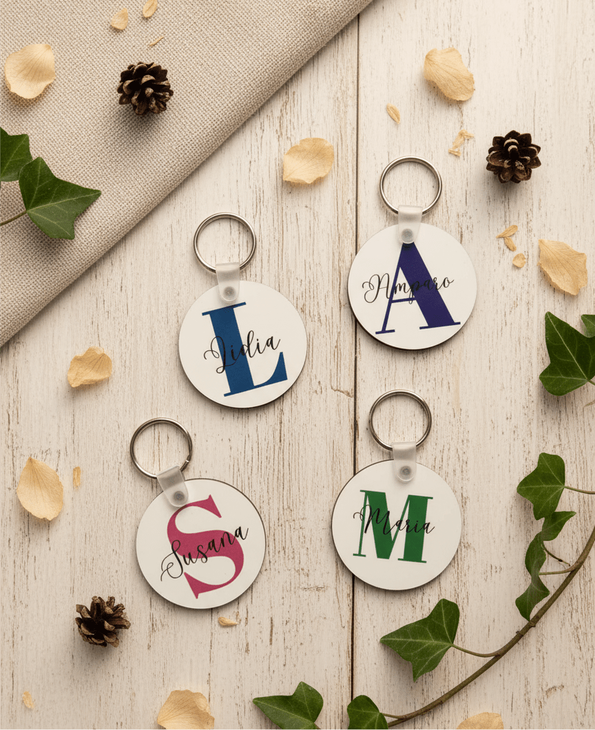 Llavero personalizado| nombre - Caramel regalos