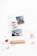 Placa personalizada San Valentín | foto y frase - Caramel regalos