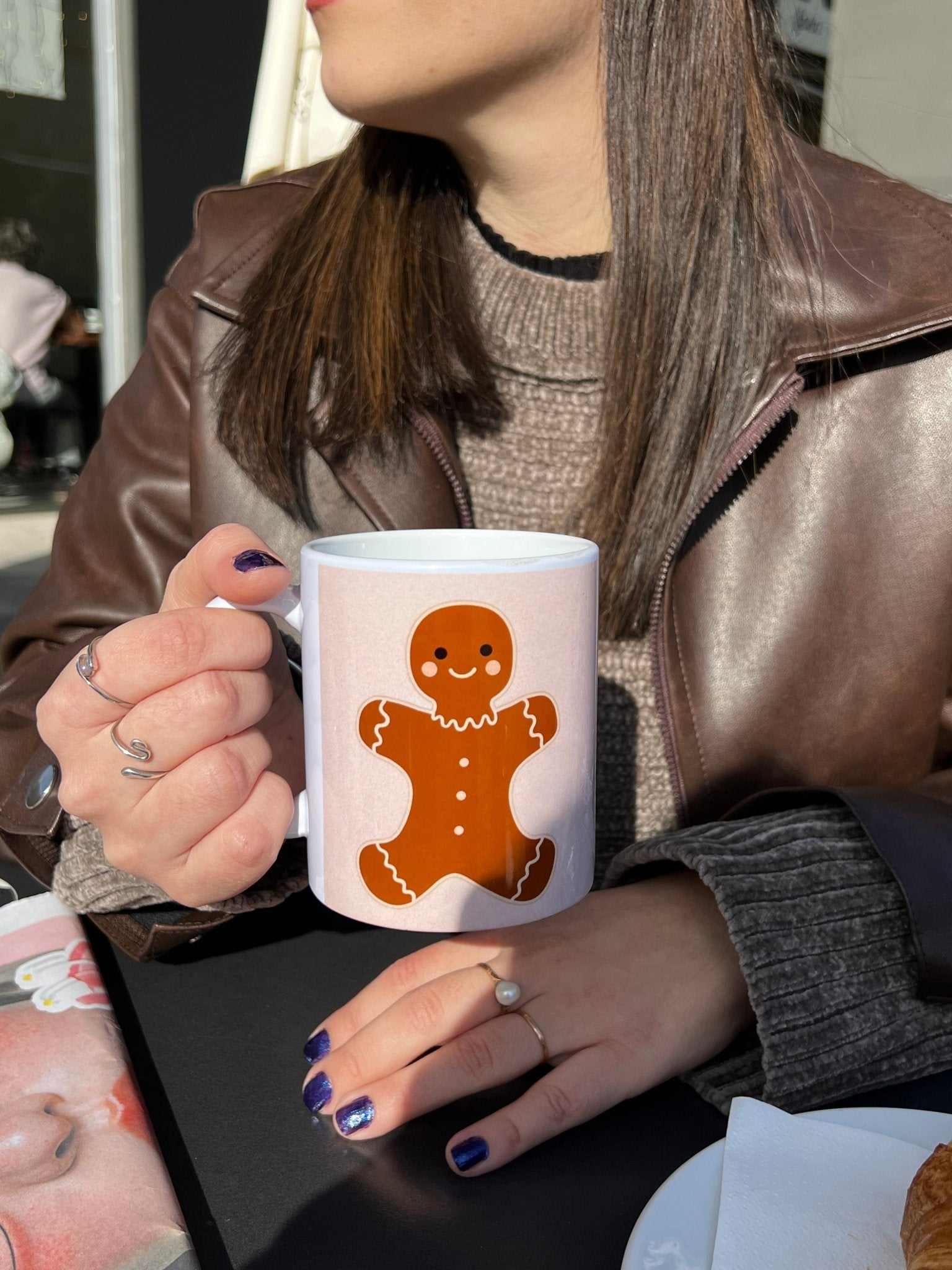 Taza con diseño original | Pink Christmas - Caramel regalos