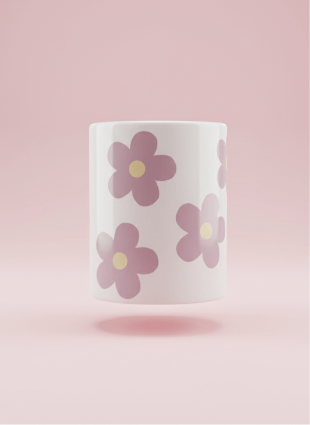 Taza con diseño original | rosas - Caramel regalos