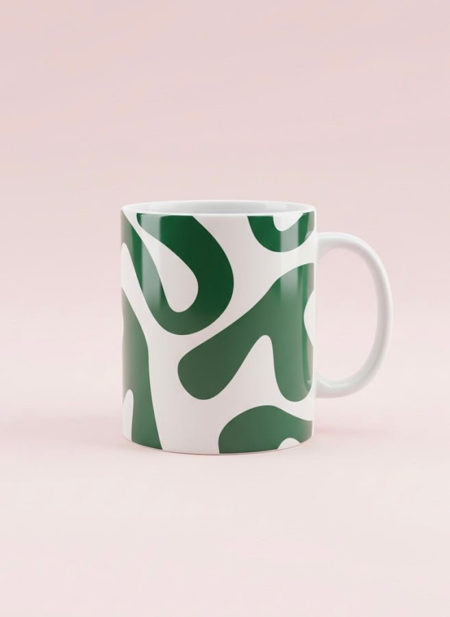 Taza con diseño original | verde - Caramel regalos