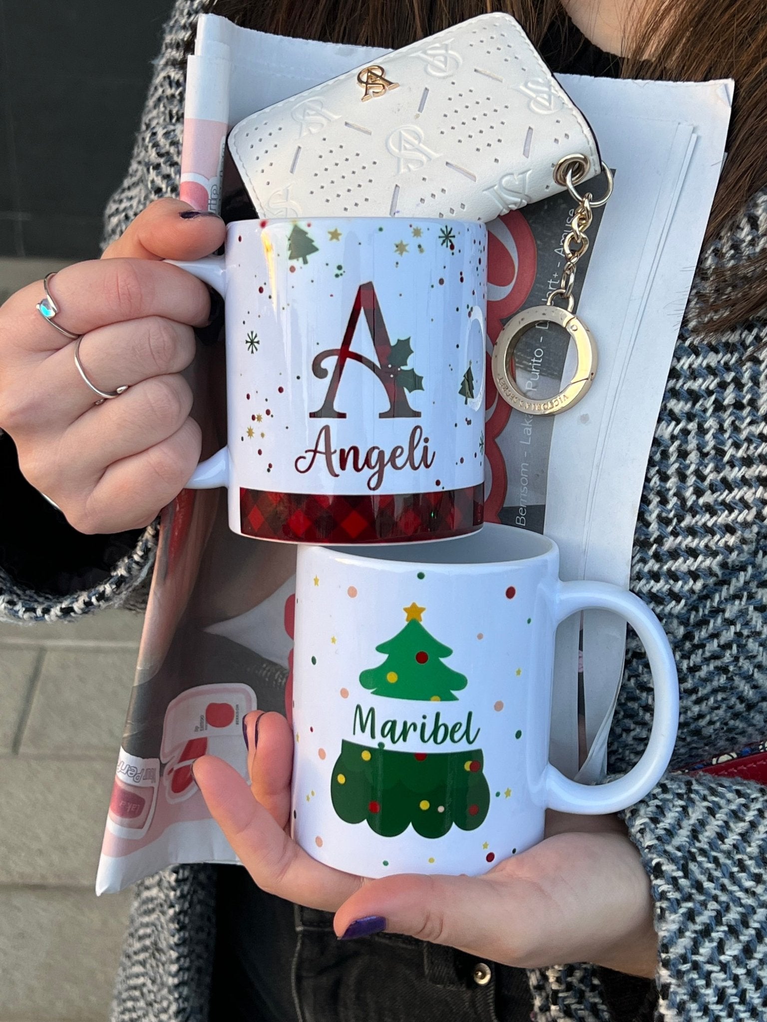Taza diseño navideño personalizado| Christmas Royale - Caramel regalos