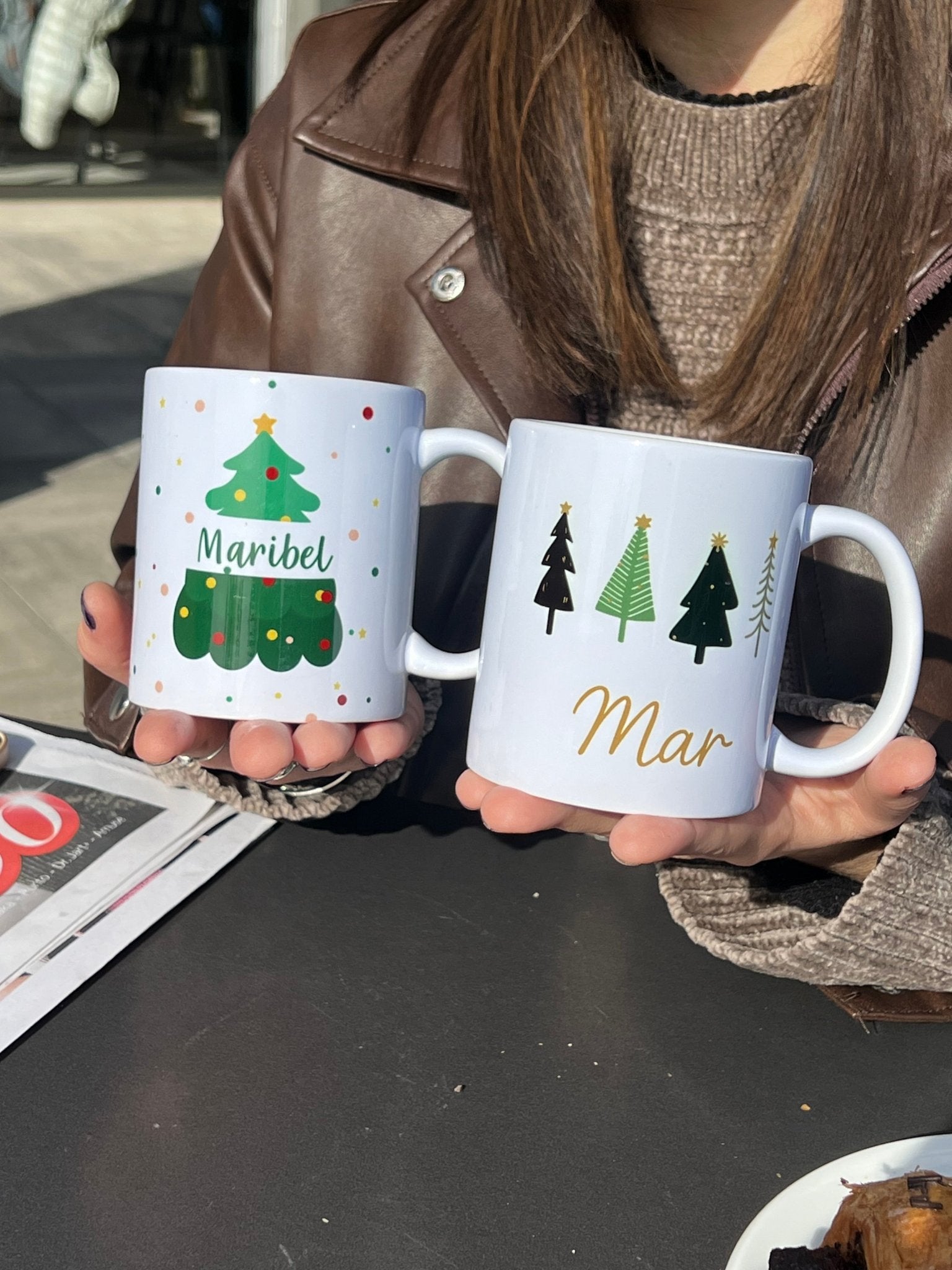 Taza diseño navideño personalizado| Xmas Tree - Caramel regalos