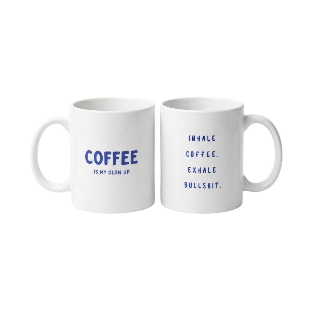 Taza diseño original | Coffee is My Glow Up - Caramel