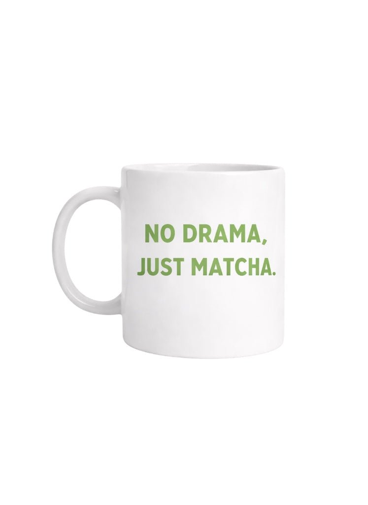 Taza diseño original | No drama, just matcha - Caramel regalos