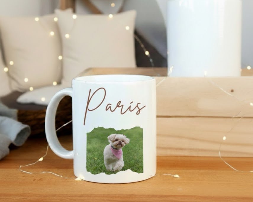 Taza navidad mascota personalizada | foto - Caramel regalos
