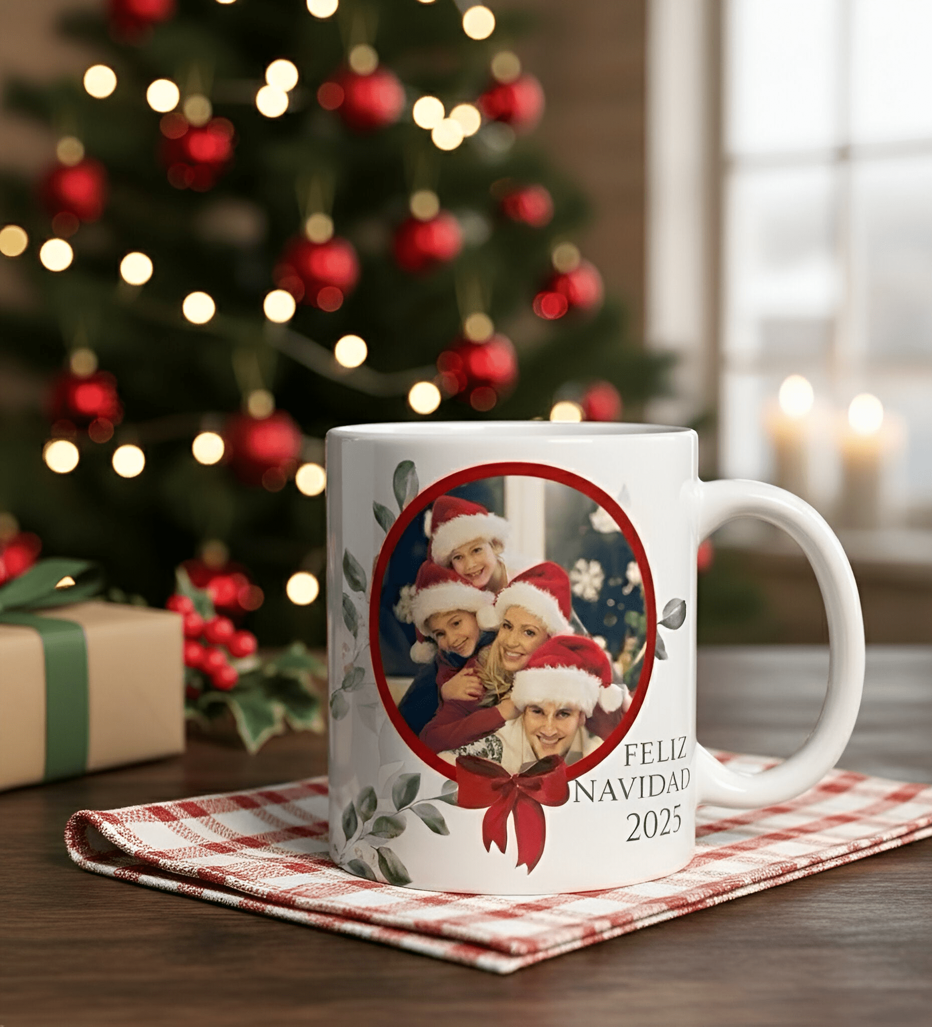 Taza navidad personalizada | Foto - Caramel regalos