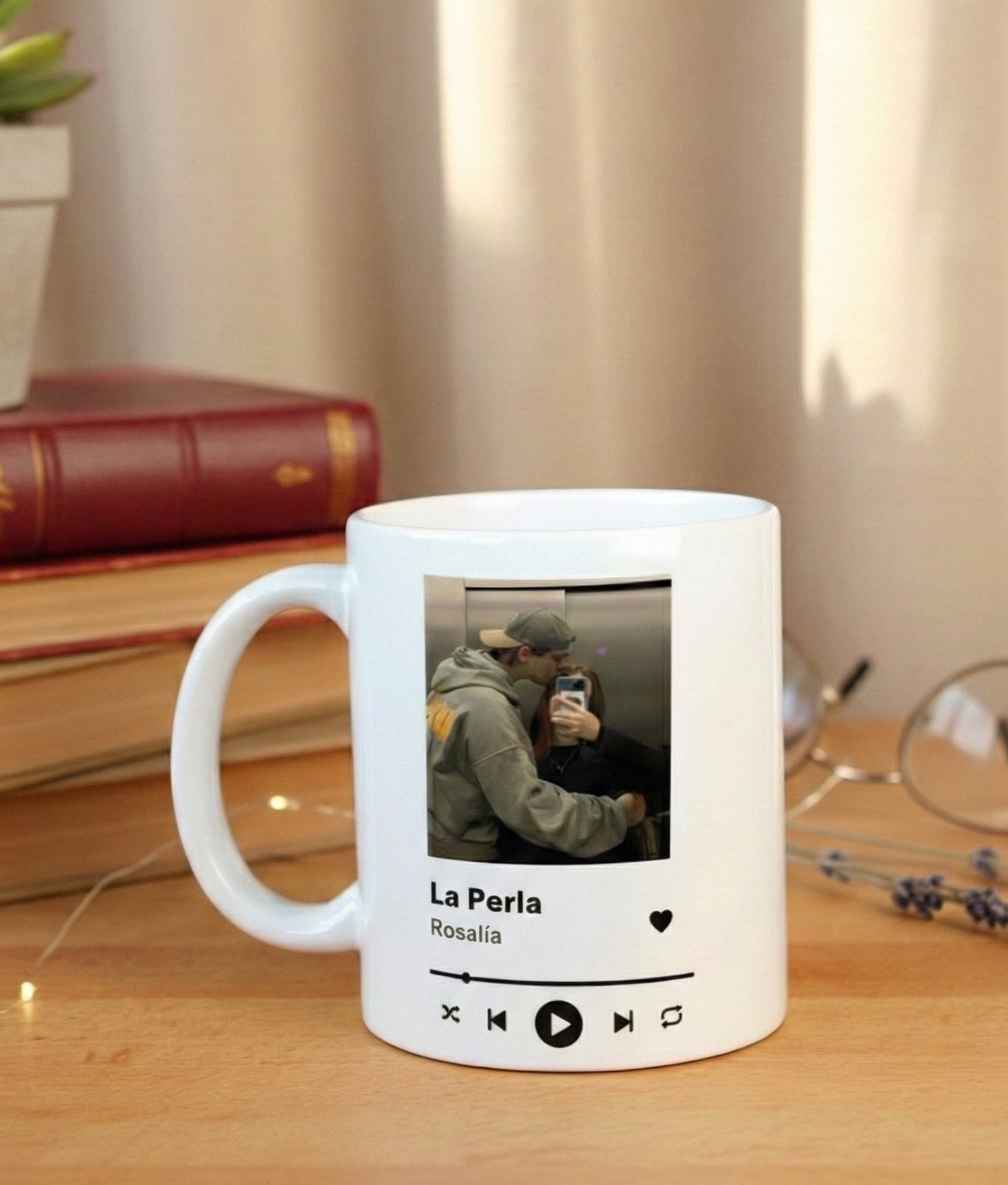 Taza navidad personalizada| foto Spotify - Caramel regalos