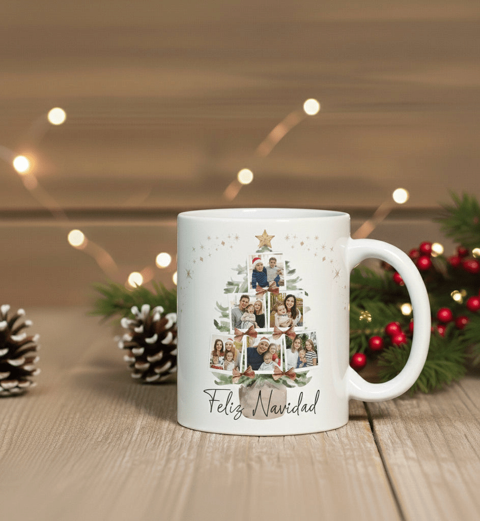 Taza navidad personalizada | Fotos - Caramel regalos