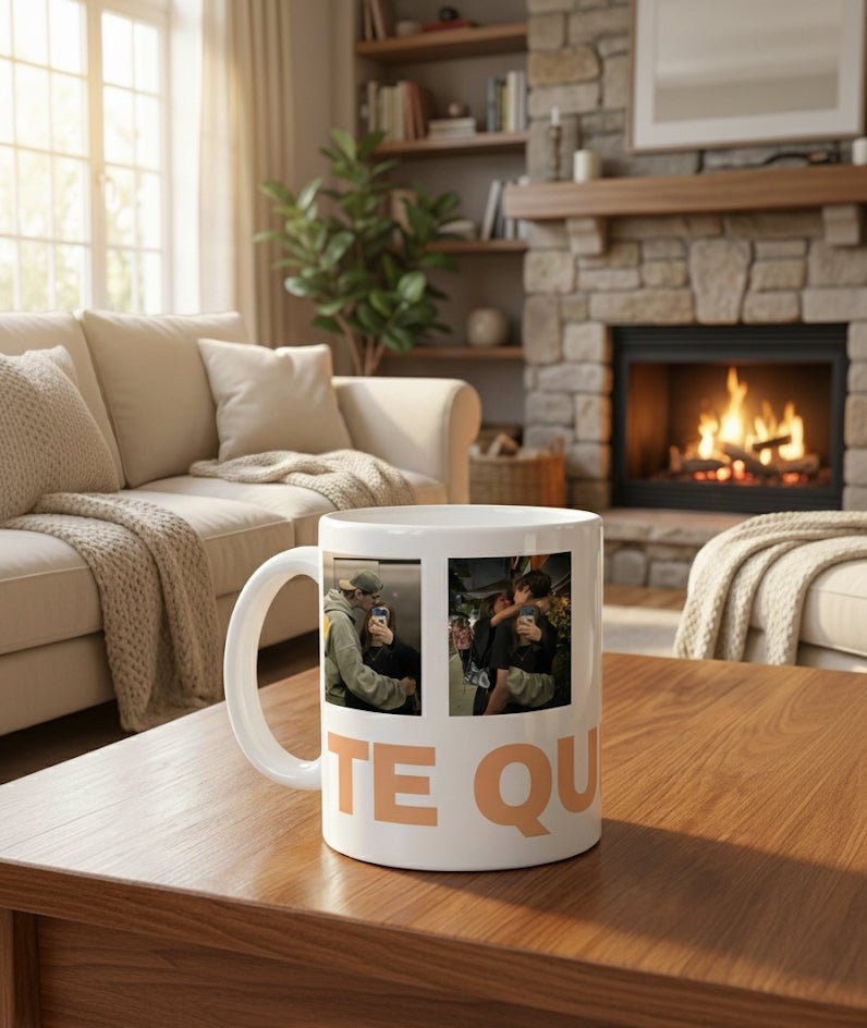 Taza personalizada | foto te quiero - Caramel regalos