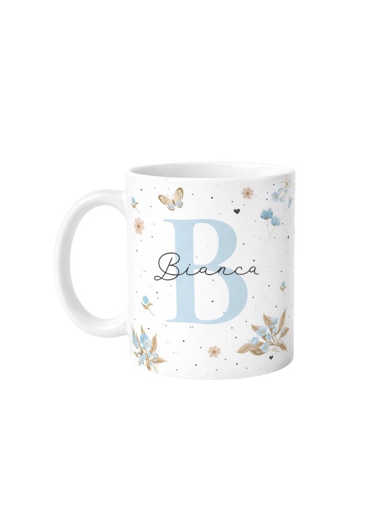 Taza personalizada | inicial y nombre - Caramel regalos