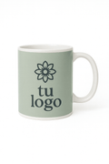 Taza personalizada | logo y fondo - Caramel regalos