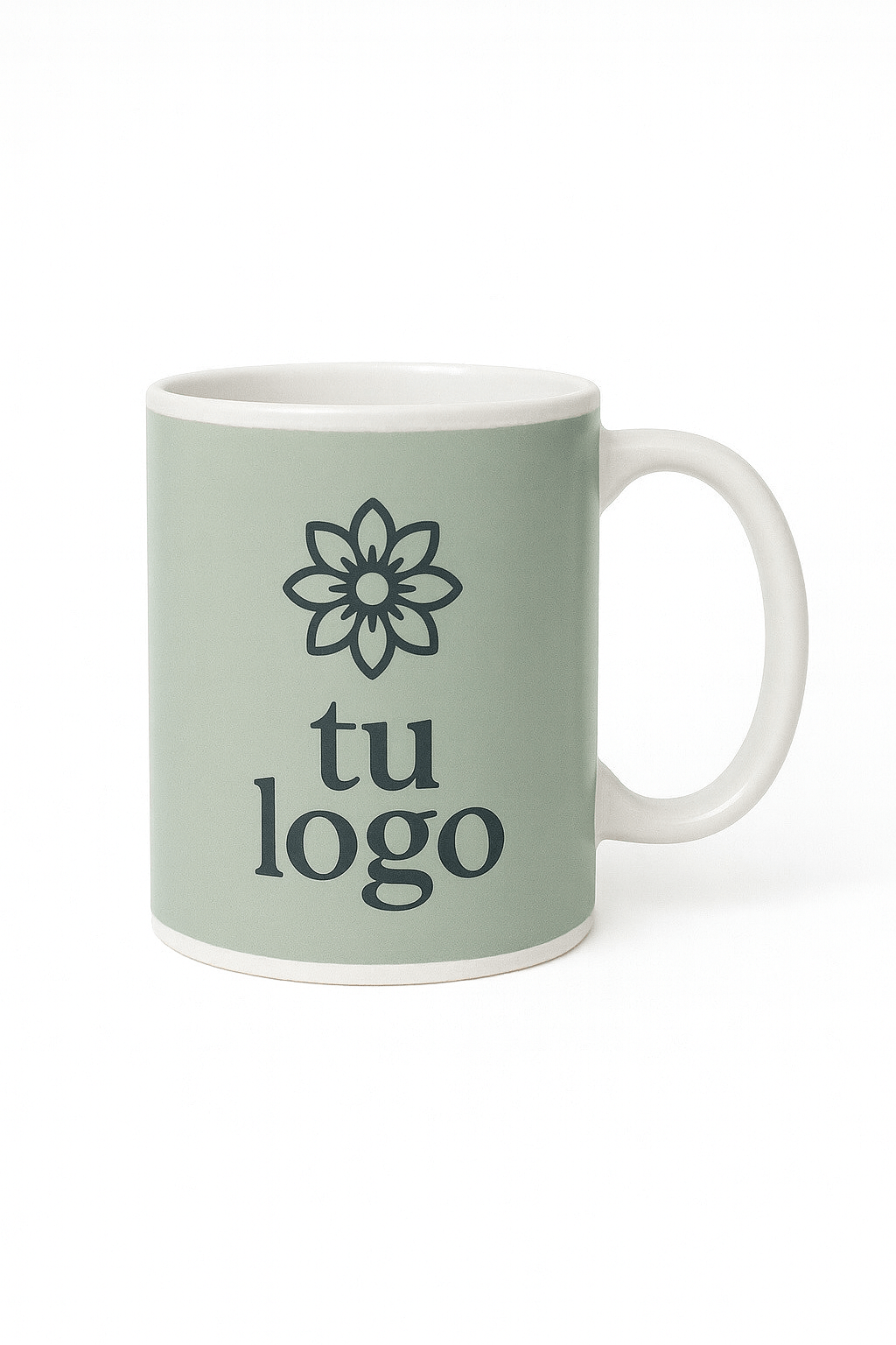 Taza personalizada | logo y fondo - Caramel regalos