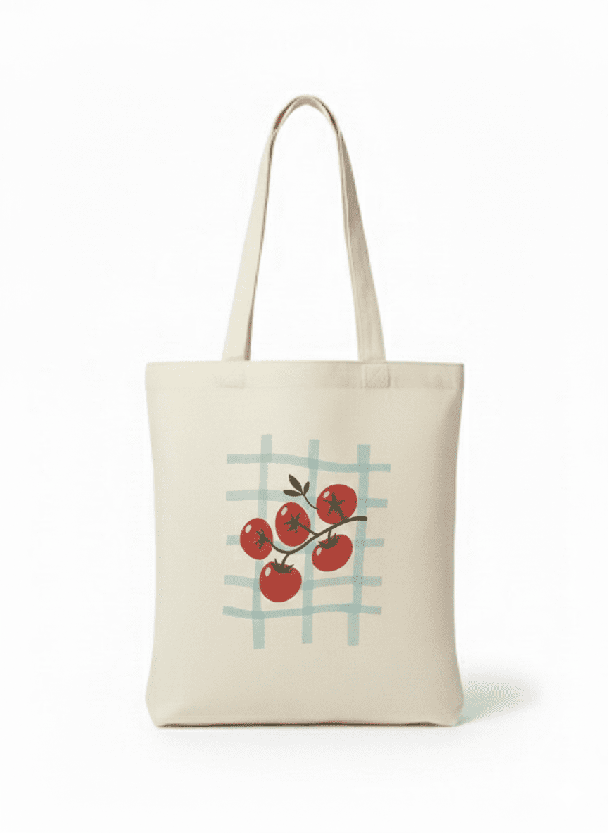 Tote bag diseño original | Pomodoro vibes - Caramel regalos